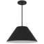 Luminaire suspendu Jaz à DEL pour utilisation intérieure / extérieure, abat-jour conique, sélectionnable par 5 téléviseurs, intensité variable-1781253897-1781253899
