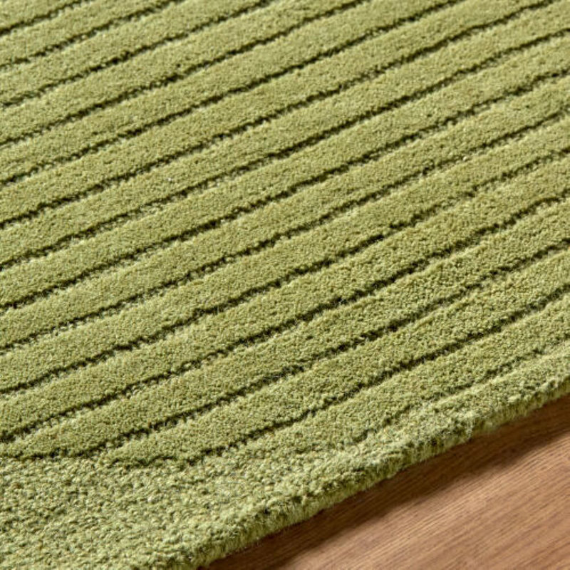 Odacia Hand Tufted Indoor Area Rug, Rectangle 8' x 10'