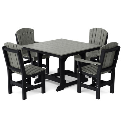 Heritage 5-Piece 44" x 44" Dining Set