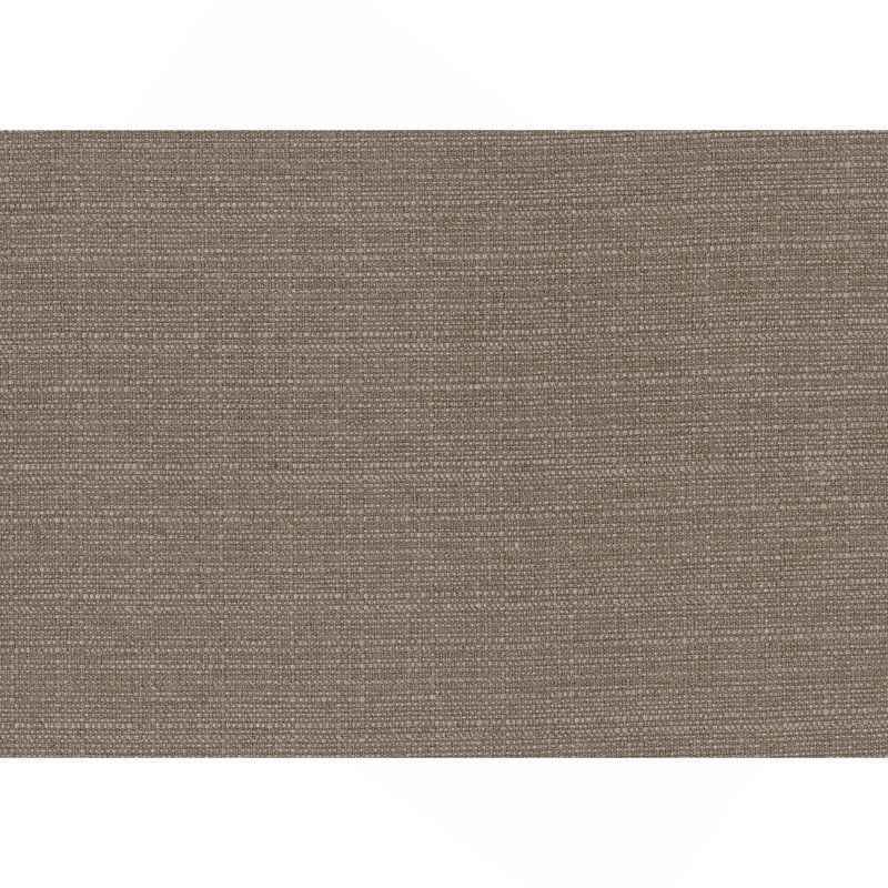 Ensemble de 2 chaises à hauteur de comptoir, siège et dossier rembourrés en tissu de style champêtre décontracté gris