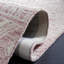 Tapis rose / ivoire en laine touffeté à la main Kyndall-1691426860