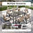 45" H Patio Bar Stool with Cushion