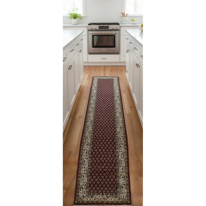 Tapis rouge Indo-Botemir, Tapis de couloir 2 pi 5 po x 9 pi 11 po