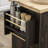Kitchen Island On Wheels(No Include Stool)-1682790428