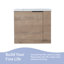 Meuble-lavabo flottant simple 22 po avec comptoir en céramique Finli-21255258