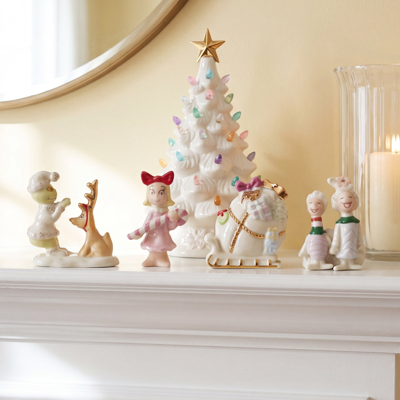Whoville 4-Piece Figurine Set