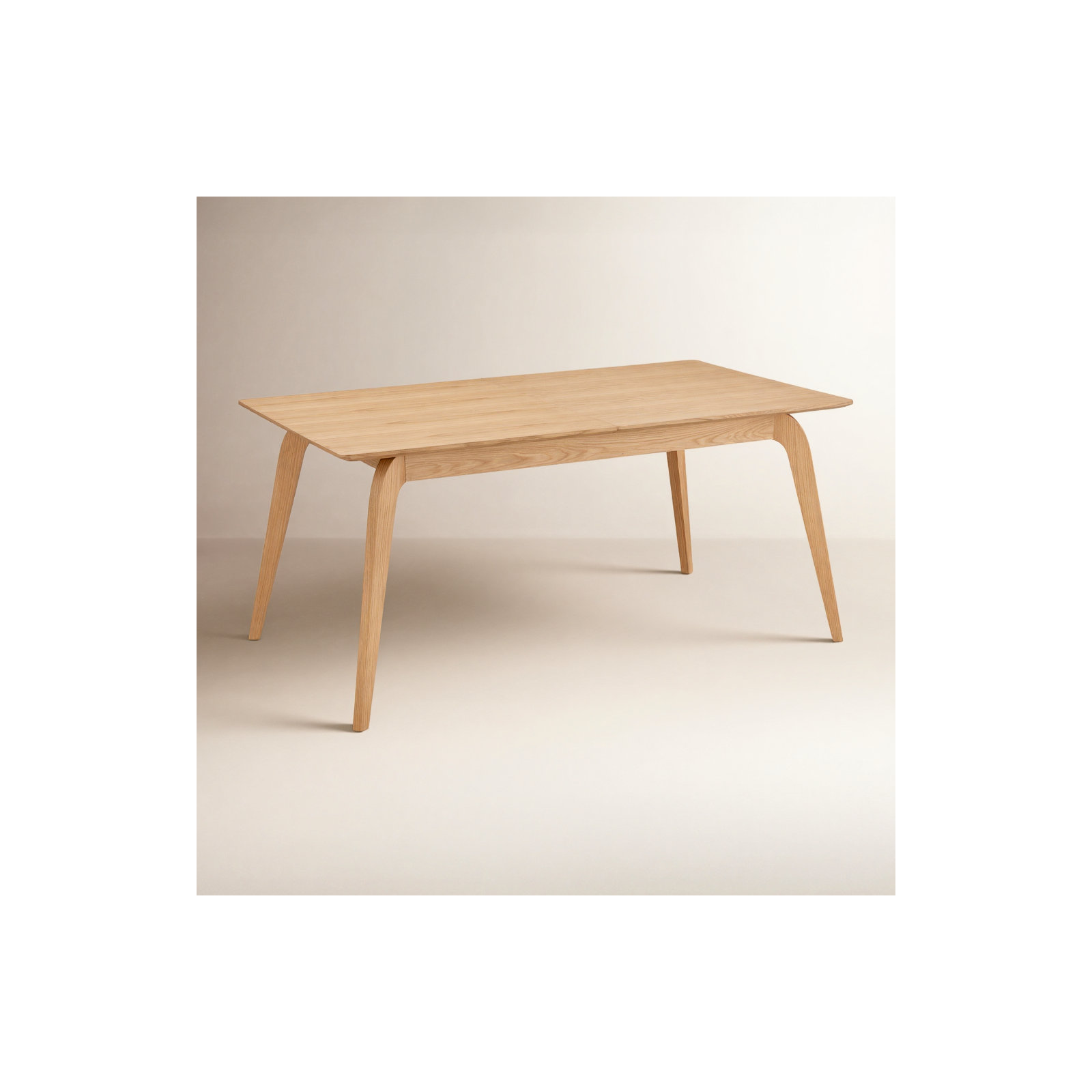 Yolanda 83" Extendable Dining Table, Oak