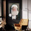 «Green Santa 2» par Ashley Bradley, art mural en verre acrylique-690638503