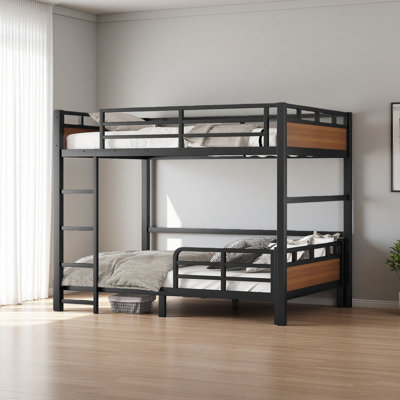 Metal Bunk Bed/Metal Loft Bed,Separable Bunk Beds,With Raised Security Fence