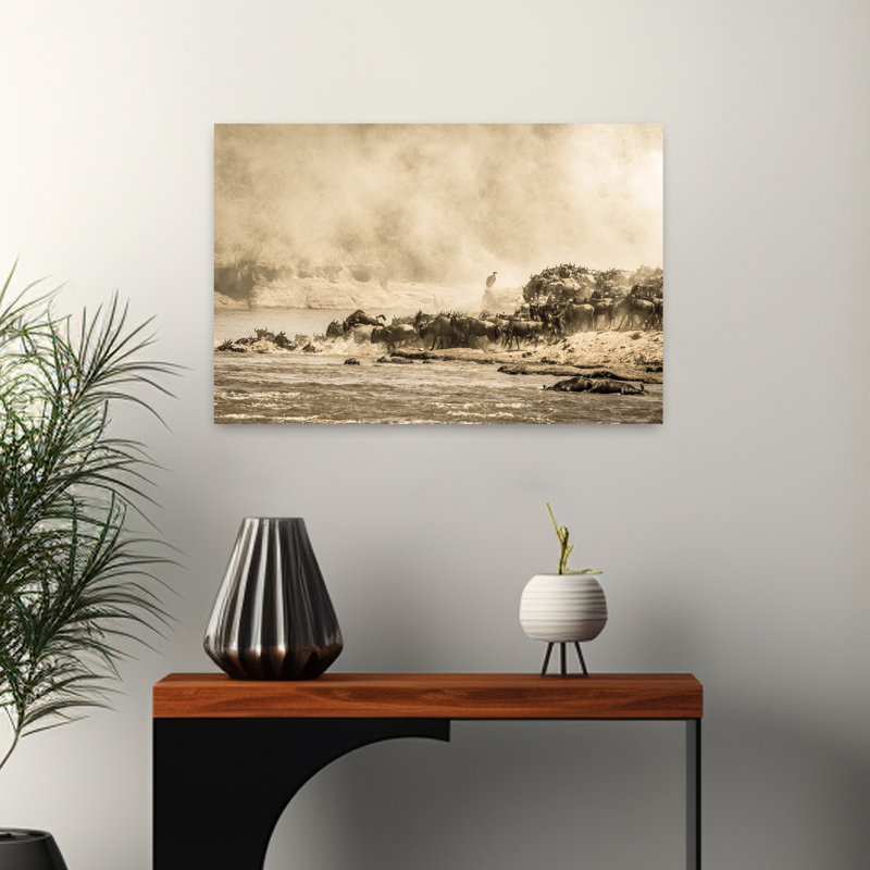 Reproduction d'art mural contemporain abstrait «Great gnouest», H 16 po x l 24 po