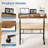 Adjustable Height Desk on Wheels, Ergonomic Mobile Standing Desk, Portable Laptop Desk Standing Table Home Office Desks-2048112761
