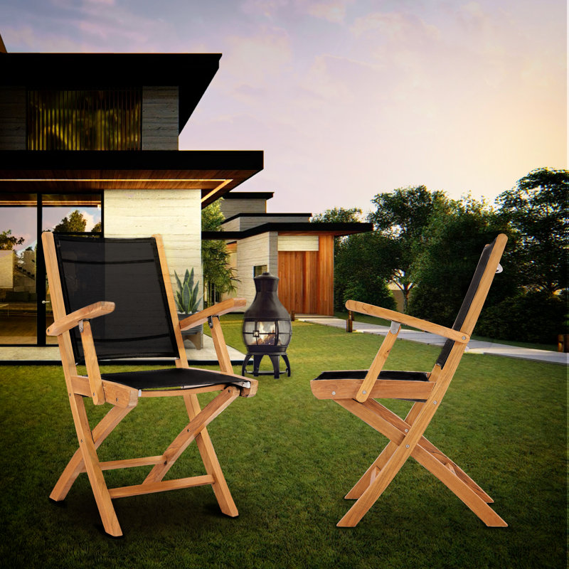 Madisen Outdoor Teak Dining Armchair
