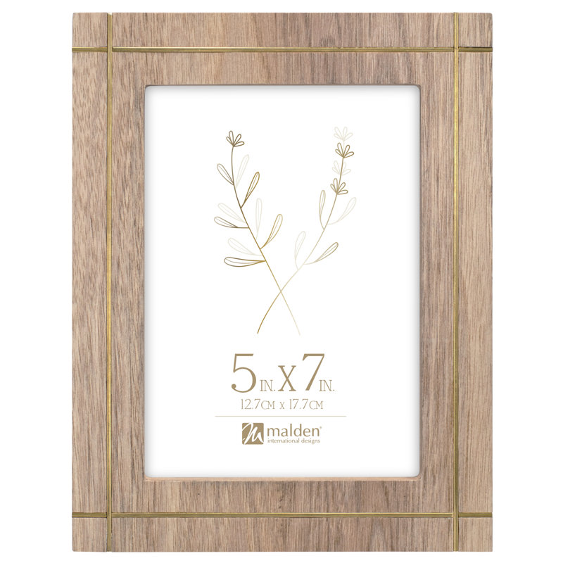NATURAL W/COPPER INLAY, 5"W x 7"H