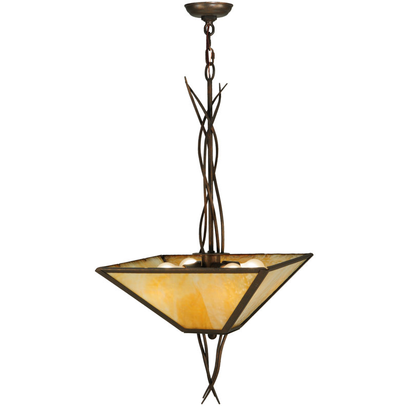 18"Sq Anala Inverted Pendant