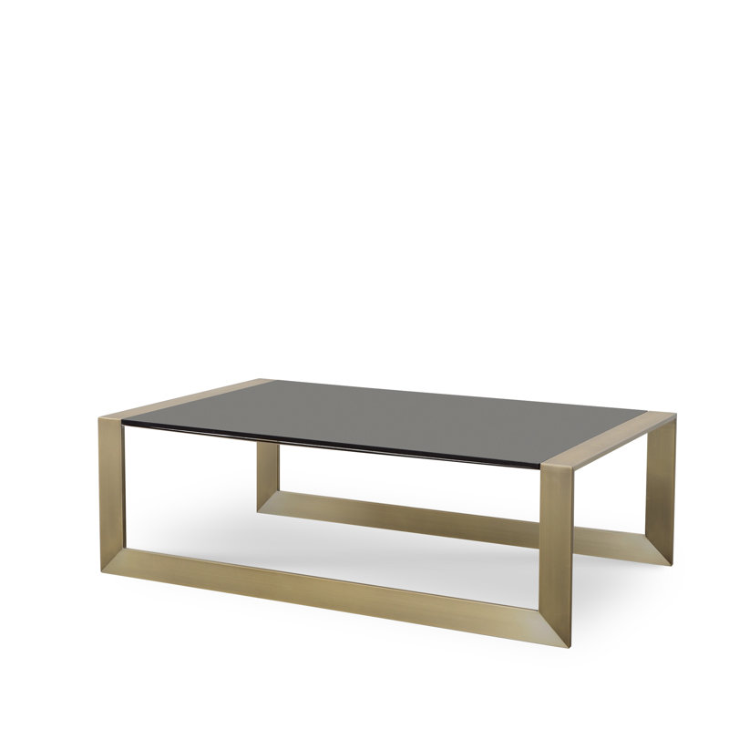 Compositions Glass Cocktail Table