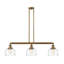 Bell - Luminaire suspendu pour îlot de cuisine 3 lumières 41 "-775360158-716814751-716814746