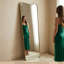 Miroir de salle de bain Contemporary Cadre en acier inoxydable-58363945-219379163
