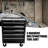 12.99 in. W -Drawer Steel Job Site Storage with Wheels