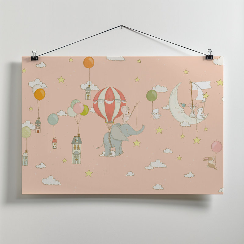 Wrapped Canvas Print, 50.8 cm H x 76.2 cm W, Peachy