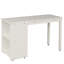 Structure de lit Loft avec bureau portable roulant-1380999905