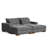 Kingswood 89'' Recessed Arms-1192103922