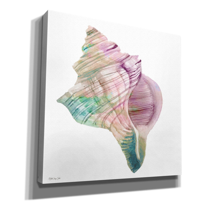 «Conch Shell» par Stellar Design Studio, H 12 po x l 12 po