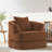 Oversized Upholstered Convertible Accent Barrel Chair-1364856245