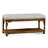 Summer Retreat Wicker Shelf Storage Bench-71425197-71425234