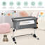 Lariviere Baby Bedside Crib with Mattress