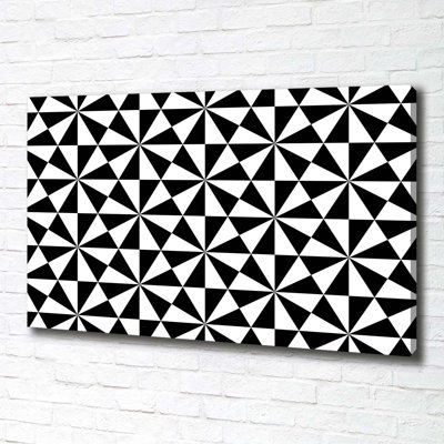 Geometric Background - Wrapped Canvas Print