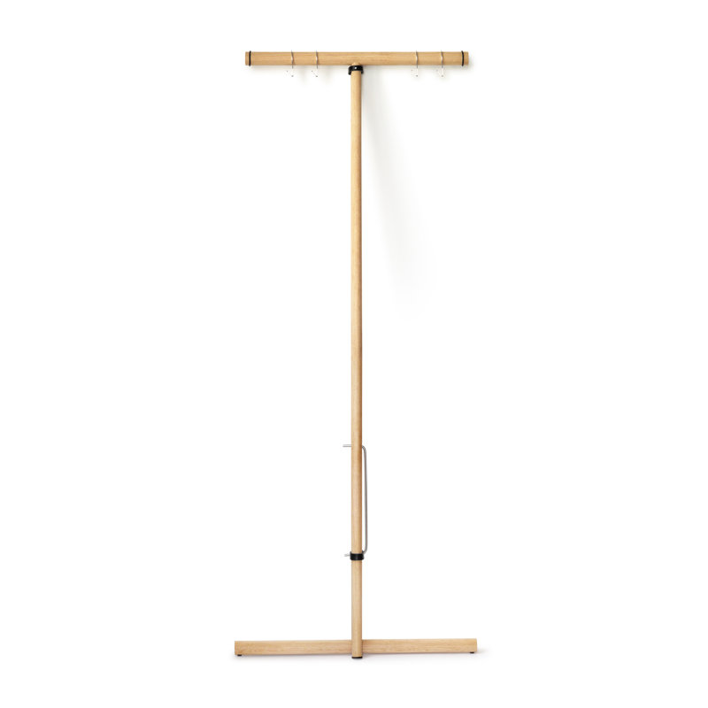 Marriyah Solid Wood Freestanding Coat Rack