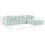 Canapé modulaire en L Carmean Performance-70705048-70705050