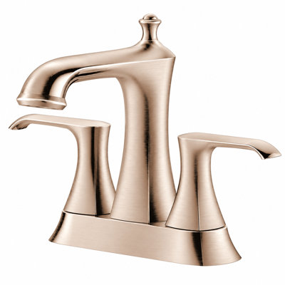 Robinet de salle de bain contemporain Dakota Skye à entraxe central.