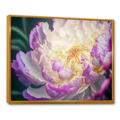 Pink And White Peony In Spring I " Pink And White Peony In Spring I "