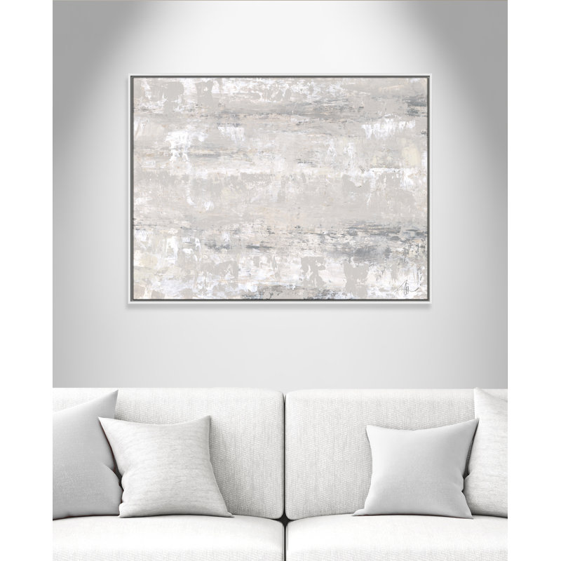 Desert Winds by Filippo Ioco, White Framed Canvas, 31.5" H x 41.5" W x 2" D
