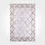 Tapis à motif géométrique beige Thambiah-304307624