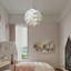 Kimika 1 - Light Modern White Plastic Shade LED Pendant Light