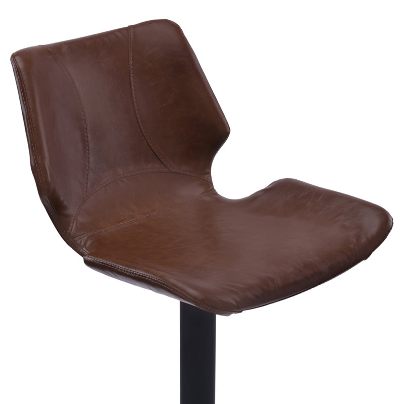 Tabouret pivotant de 21 po, Café