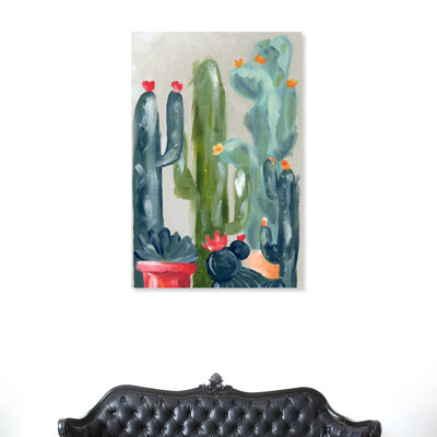 " Cacti Fam " Painting Print