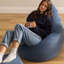 Dalton Corduroy Recliner Bean Bag and Footstool-125475863