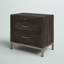 Table de chevet 2 tiroirs Brinerl