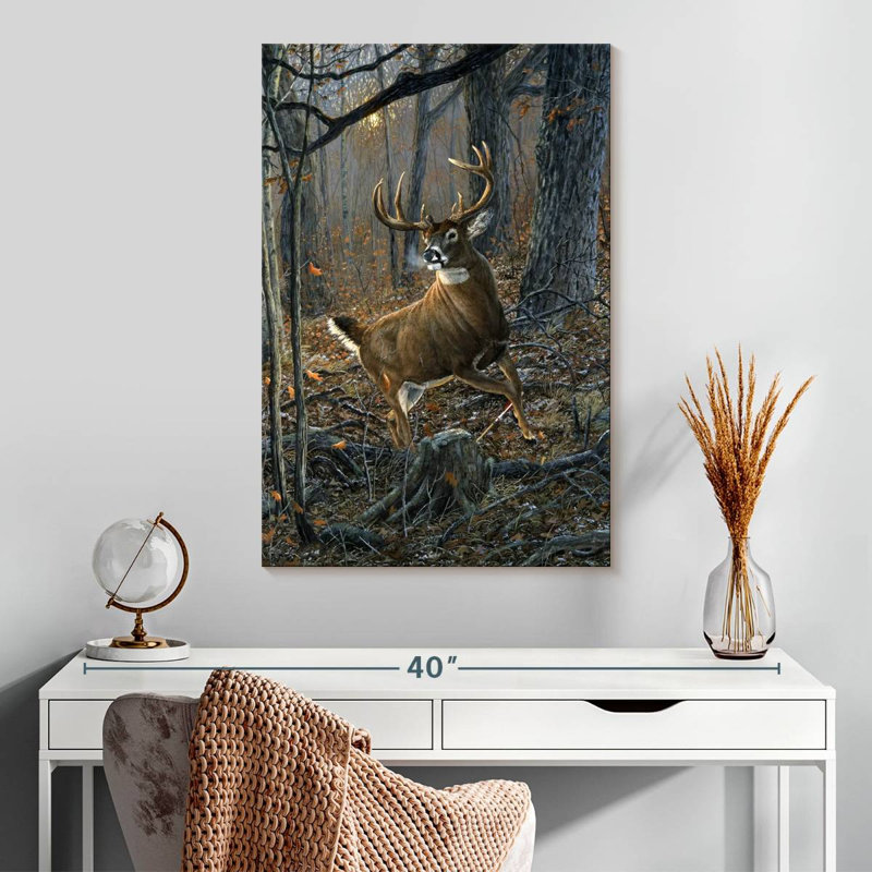 Brampt Buck Fever, 30" H x 20" W