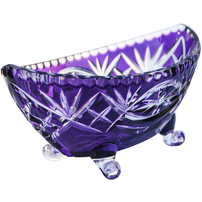 Handmade Crystal Decorative Bowl