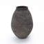 Vase en ciment antique brun, décoration rustique de 12,8 po de hauteur-410268551