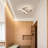 Janyia 1 - Light 11.81" Unique/Statement Geometric LED Semi Flush Mount