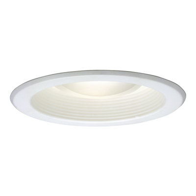 5'' White Baffle Recessed Trim