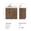 Meuble-lavabo simple en bois massif 36 po Tidworth avec plateau en quartz Carrara de 1,5 po-1766679842-1763275039-1763275034