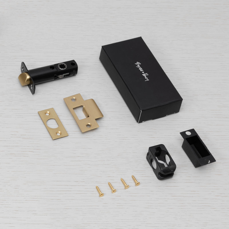 Privacy Bolt / Thumbturn Lock, Brass, 3.75"