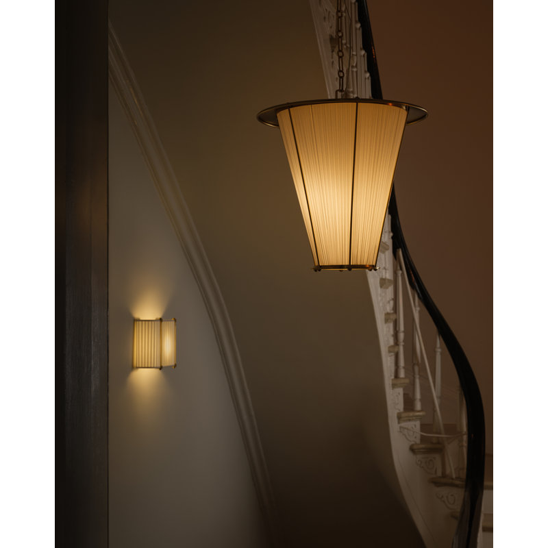 Ellsworth Lantern by Augusta Hoffman x HVL, 15 W, 18.75" H x 15" W x 15" D