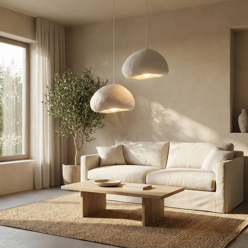 Lustre, H 16,54 po x l 15,75 po x P 11,02 po, 2 étages